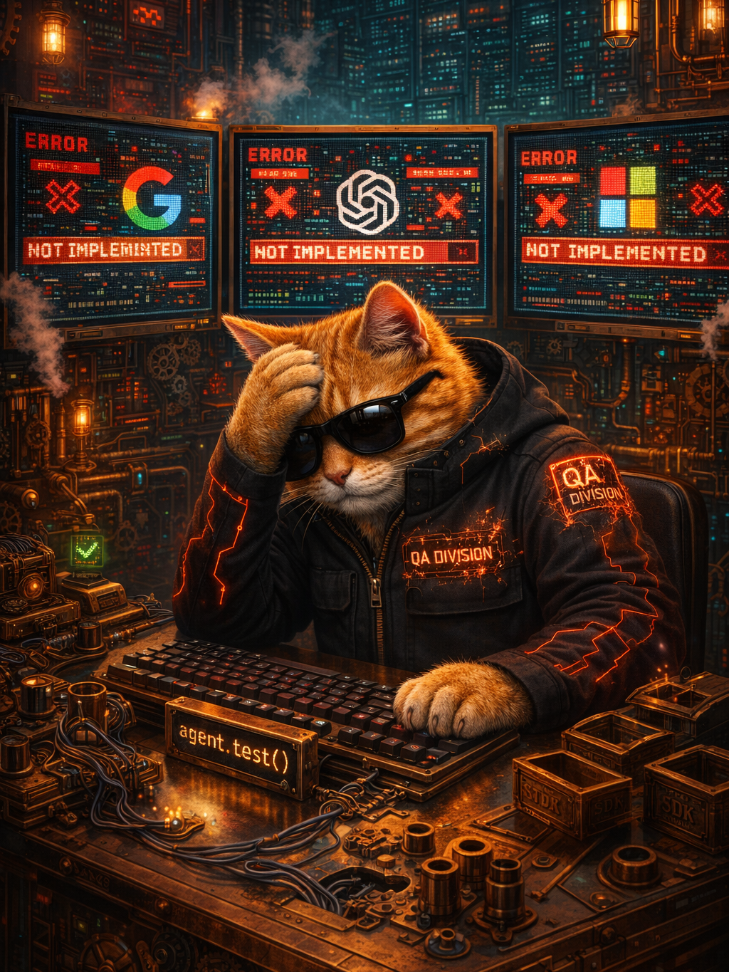 You Can't Test Your AI Agent. None of the SDKs Care.