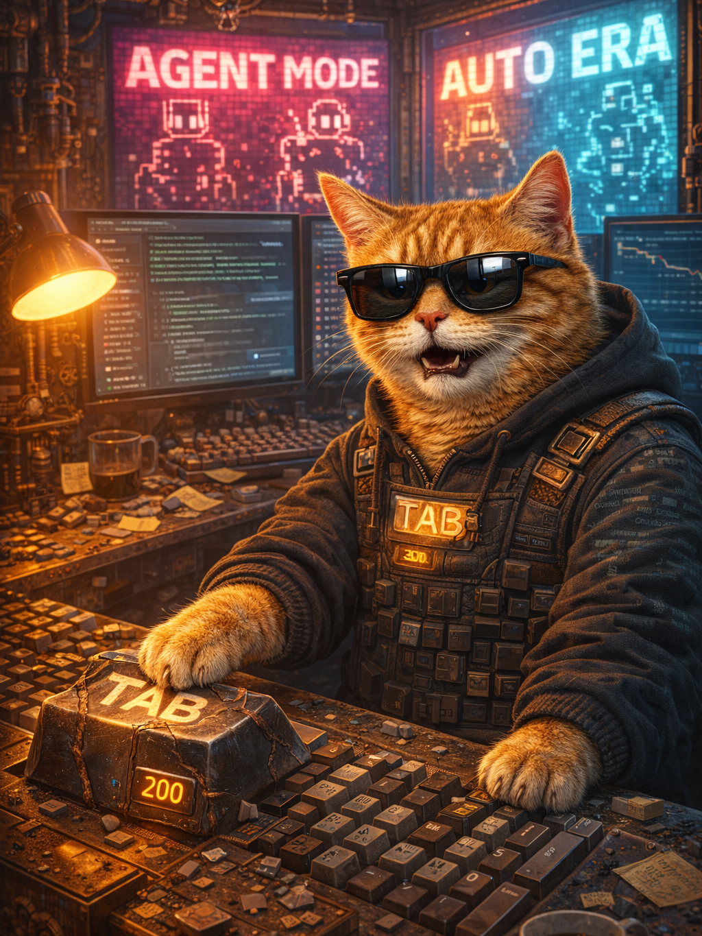 Wciskasz Tab 200 razy dziennie. Twoj vendor AI przestal sie tym przejmowac.