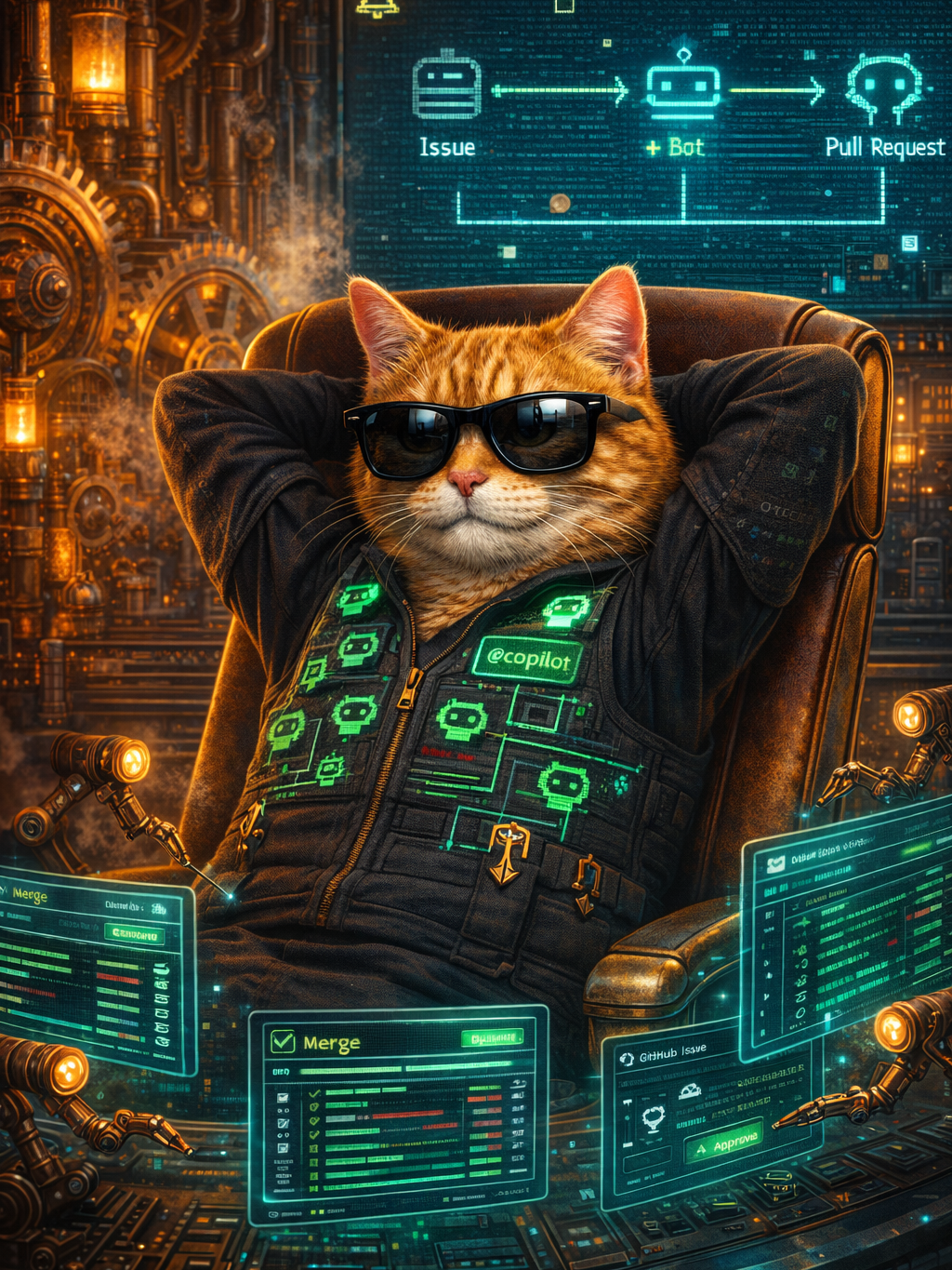 GitHub Copilot removeu o prompt. Agora voce so revisa o que a IA ja construiu.